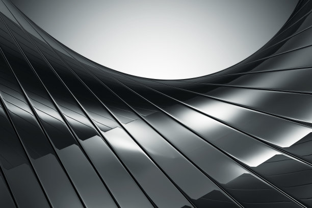 抽象黑色反光背景图片下载