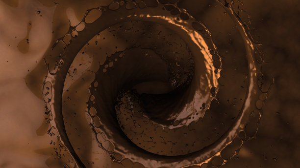 巧克力飞溅的真实模型图片下载