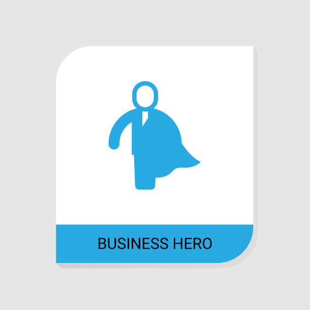 可编辑的填充业务英雄图标从业务图片下载