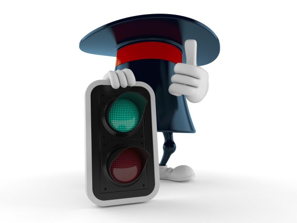 魔帽人物带有绿光图片下载