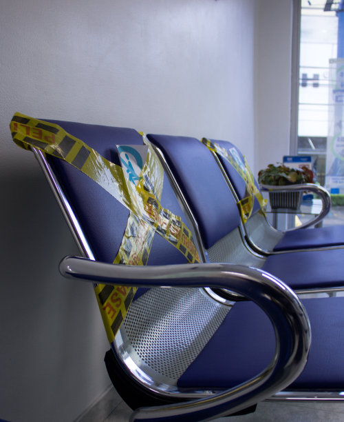 大流行期间的候诊室图片下载