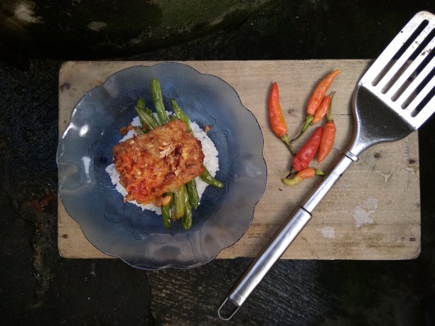 一盘tempe大米图片下载