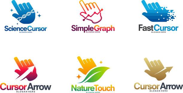 设定各种光标标识设计理念图片下载