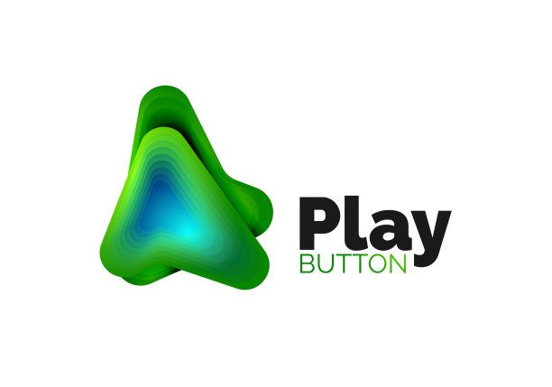 箭头标志模板或播放或下载按钮图片下载