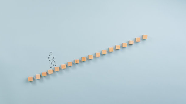 成功阶梯概念形象图片下载