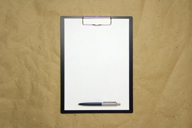 一张白纸，A4格式，米色牛皮纸图片下载