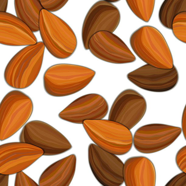 无缝模式全去皮杏仁图片下载