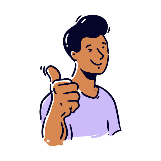 人手绘头像人类活动孤立图片下载