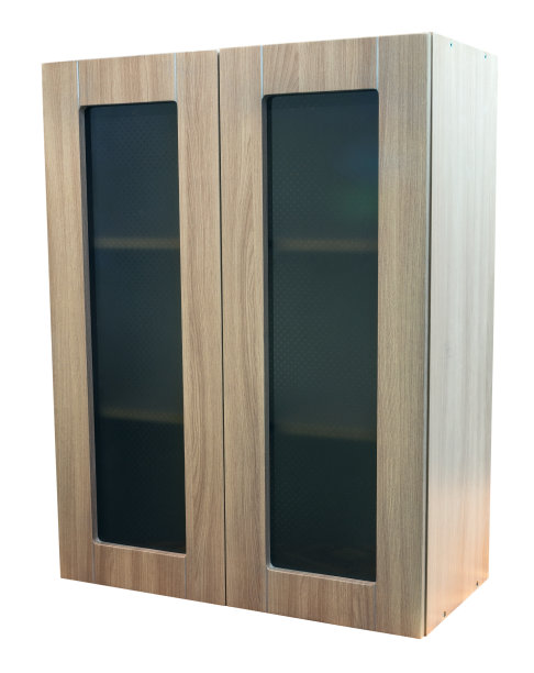 白色背景上的木制橱柜家具图片下载