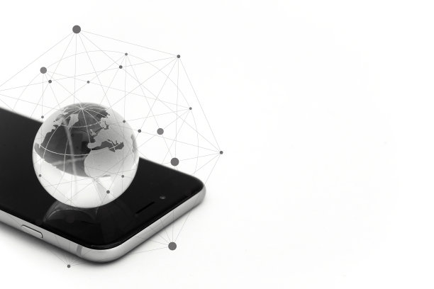 全球化、国际化的经营理念。世界的联系。社交网络的概念。图片下载