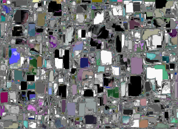 艺术的背景材料。抽象数字几何图形图片下载