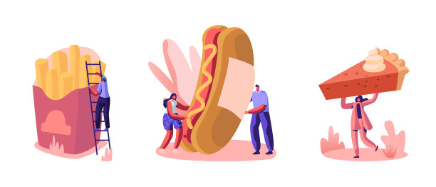 让人们在咖啡馆里吃街头快餐图片下载