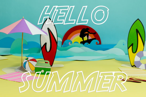 夏天的概念图片下载