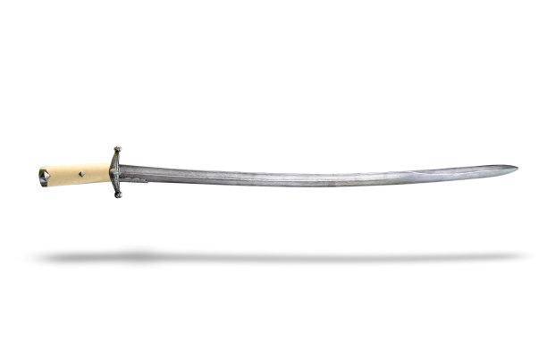 白色背景上的剑齿虎图片下载