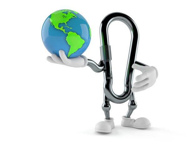 钩字符持有世界地球日图片下载