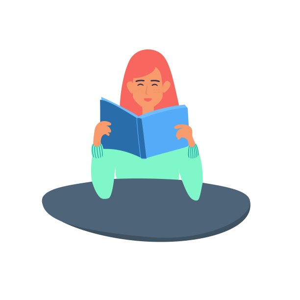 一个十几岁的女孩在读一本书。那个学生正坐在桌子旁，手里拿着一本教科书。一个青少年正在准备考试图片下载