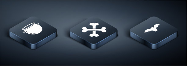 设置等距万圣节女巫坩埚飞行图片下载