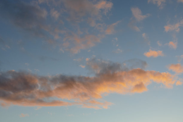 日落时的彩云图片下载