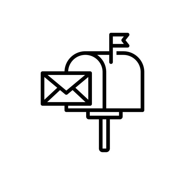 邮箱图标设计矢量模板图片下载