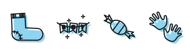 设线糖果袜衣服狂欢图片下载