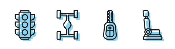 用远程交通灯设置线车钥匙图片下载