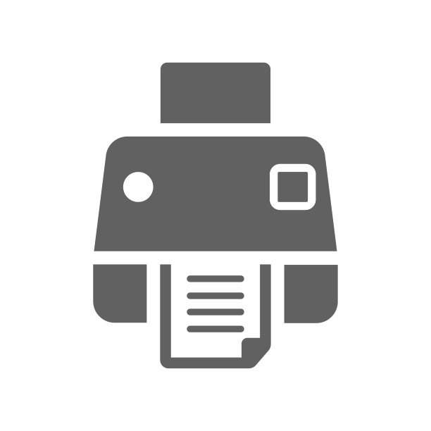打印机灰色图标，数码打印机图片下载