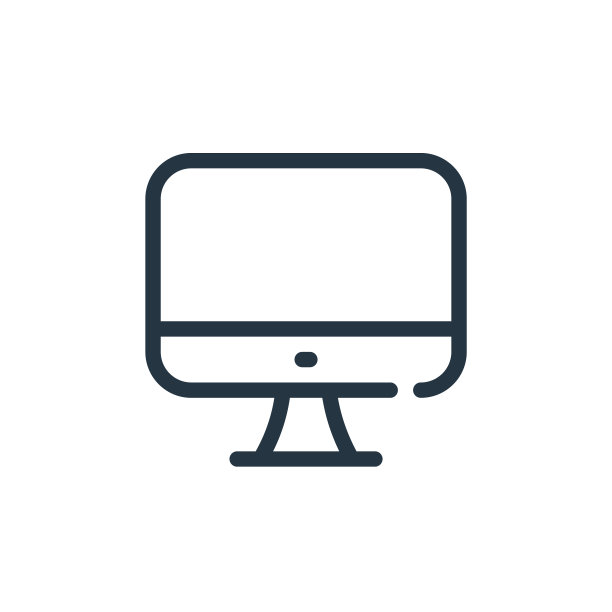 监控矢量图标。监控可编辑的中风。监控在网络和移动应用程序，标志，印刷媒体上使用的线性符号。细线说明。矢量孤立轮廓绘制。图片下载