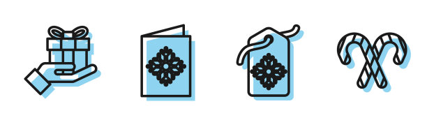 设置线价格标签与铭文销售礼物图片下载