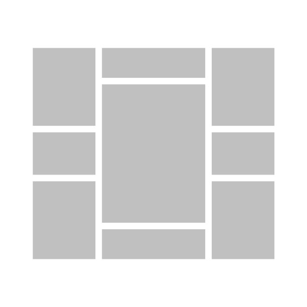 情绪板拼贴展示模板马赛克图片下载