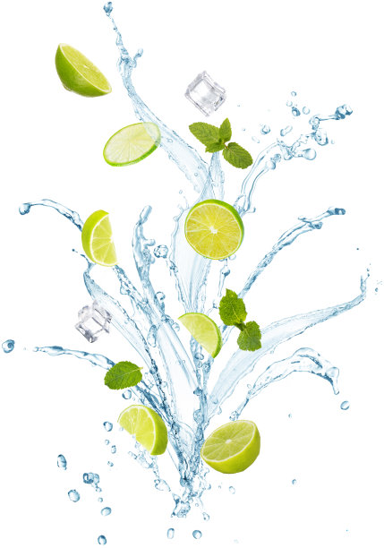 莫吉托鸡尾酒溅图片下载