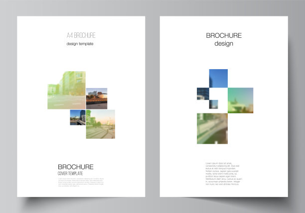 布局a4封面模型设计模板图片下载