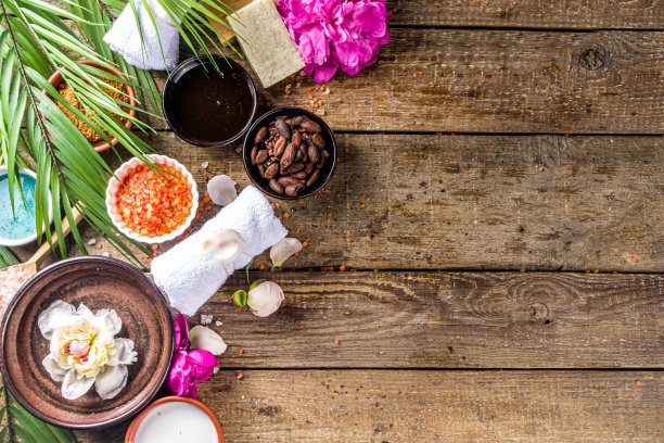 天然温泉的背景图片下载