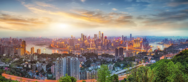 重庆渝中半岛全景图片下载