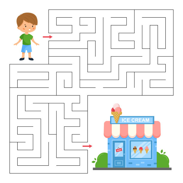 儿童迷宫游戏图片下载