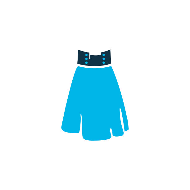 高腰裙图标彩色象征溢价图片下载
