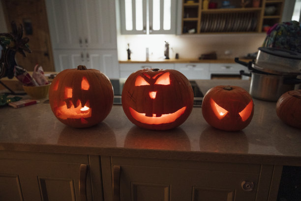 邪恶的南瓜素材图片