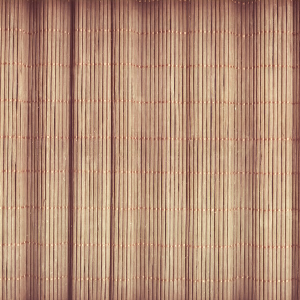 竹餐巾的纹理特写。图片下载