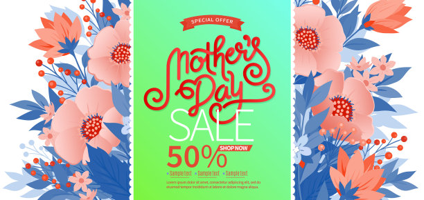 刻下母亲节快乐美丽的问候图片下载