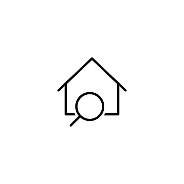房屋搜索图标图片下载