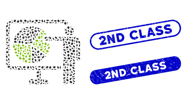 椭圆形马赛克饼图公开报告与纹理图片下载