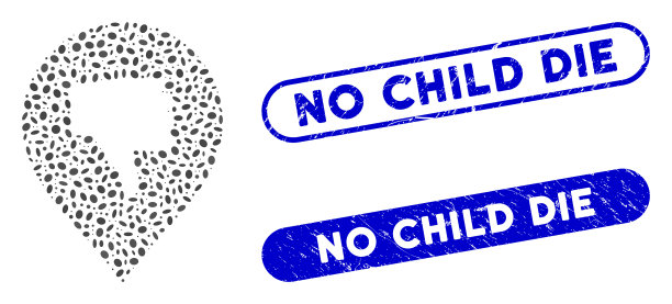 椭圆马赛克拇指向下标记遇险编号图片下载