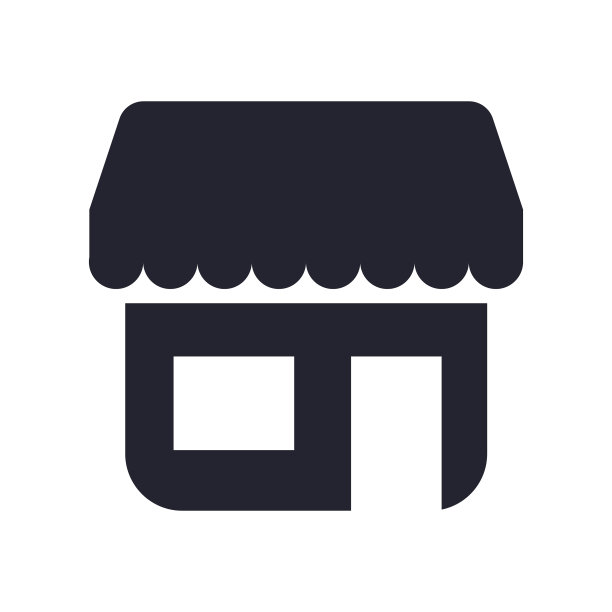 图像图标存储或柜台上的白色背景图片下载