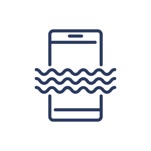 手机在水细线的图标图片下载