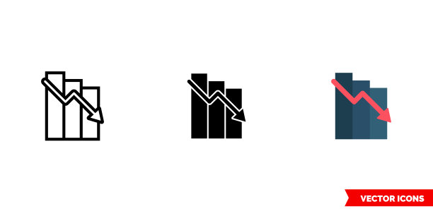 3种类型的丢失图标。孤立向量符号符号图片下载