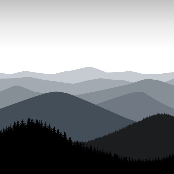 山的全景图片下载