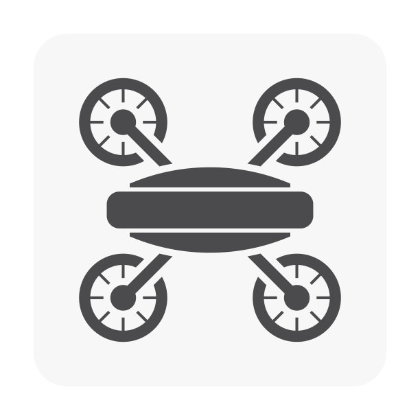 无人驾驶飞机设备图标图片下载