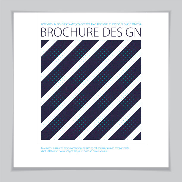 抽象现代最小模板传单几何图片下载