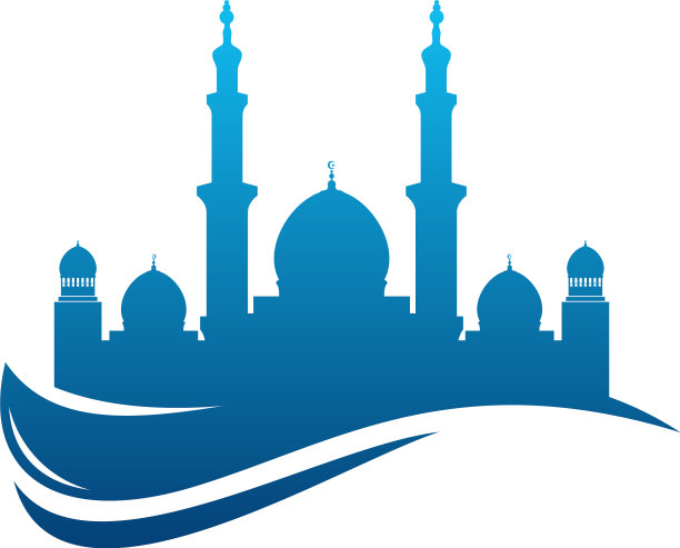 清真寺剪影图标标志模板清真寺图标图片下载