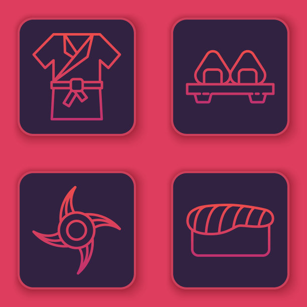 套线日本服装和服日本忍者图片下载