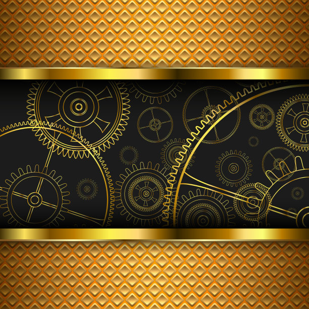 齿轮技术背景图片下载